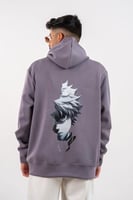 هودي رمادي بتصميم شخصية كيلوا زولديك