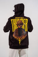 هودي اسود بتصميم شخصية زينيتسو أغاتسوما