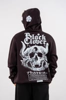 هودي اسود بتصميم انمي بلاك كلوفر