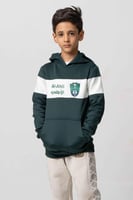 بلوفر أخضر أطفال بهوية نادي الأهلي