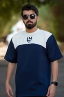 تيشرت الهلال كحلي &ابيض