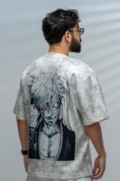 تيشرت أبيض بتصميم شخصية هولو إيتشيغو