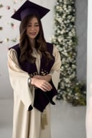 طقم عباية تخرج (بيجXموف)