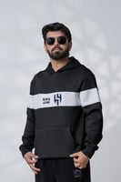 هودي أسود بهوية ناي الهلال