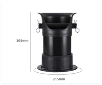 حاوية بقايا اسبريسو دائرية