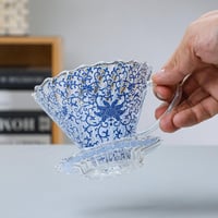 طقم v60 بتصميم مشجر أنيق سعة 450 مل