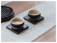 حامل اكواب خشبي