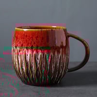 كوب قهوة سيراميك 500 مل | Flower Ceramic Cup