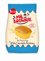 براونيز الشوكولاتة البلجيكية البيضاء الفاخرة - 8 ق...