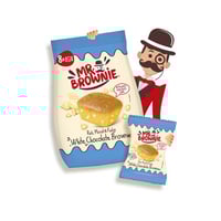 براونيز الشوكولاتة البلجيكية البيضاء الفاخرة - 8 ق...