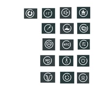 غلاية V60 INVIEN PRO الذكية بسعة اجمالية 1 لتر