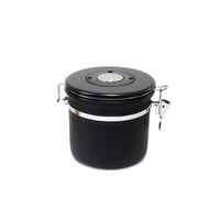 حافظة حبوب القهوة مع صمام تفريغ الهواء وتحديد التا...