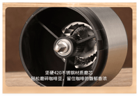 مطحنة كهربائية متنقلة ترس طحن فولاذي