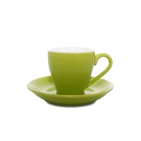 كوب اسبريسو سيراميك مع صحن سعة 80 مل