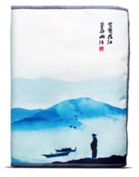 كوستر قهوة قماشي | بساط قهوة بطابع فني لبار القهوة