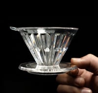 قمع تقطير تايمور العين الكريستالية شفاف