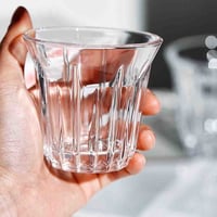 كوب قهوة زجاجي مقاسات والوان متعددة