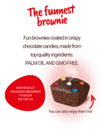 مستر براوني | براونيز الشوكولاتة الملونية - طعم لذ...