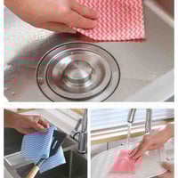 قماش تنظيف استخدام مرة واحدة عالي الامتصاص