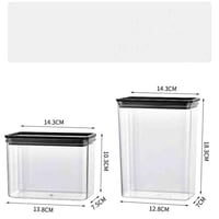 حافظة حبوب قهوة بلاستيكية Plastic beans storge