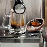 مرآة مكبرة لمراقبة استخلاص الاسبريسو قاعدة للتحريك...