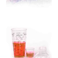 خلاط شيكر للمشروبات بعلامات متنوعة سعة 530 مل