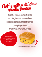 مستر براوني | بلونديز براونيز فاخرة بالفانيلا والش...