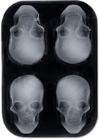 قالب ثلج الجمجمة | قالب ثلج سيليكون من جزئين