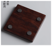 حامل اكواب خشبي