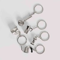 ميدالية مفاتيح على شكل أدوات القهوة المختصة