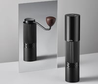 مطحنة قهوة مختصة يدوية تحكم مزدوج يدوي ويو اس بي