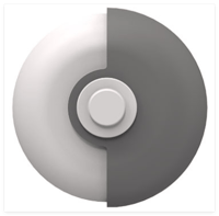 حامل فلاتر دائرية صغيرة قابل للتعليق