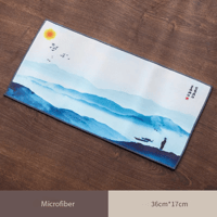 كوستر قهوة قماشي | بساط قهوة بطابع فني لبار القهوة