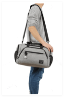 شنطة قماشية لحفظ ادوات القهوة بتصميم دائري