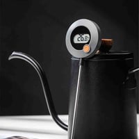 مقياس حرارة رقمي للقهوة والمشروبات شاشة متحركة