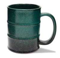 كوب قهوة سيراميك فاخر | برميل السعادة - سعة 550 مل