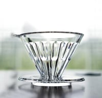 قمع تقطير تايمور العين الكريستالية شفاف