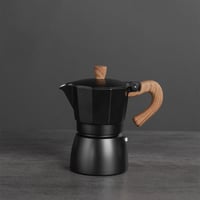 آلة الموكا لتحضير القهوة | 6 اكواب لون أسود