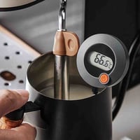 مقياس حرارة رقمي للقهوة والمشروبات شاشة متحركة