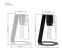 مفكك تكتلات اسبريسو مع حامل مغناطيسي