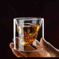 كوب زجاجي مجوف سعة 150 مل