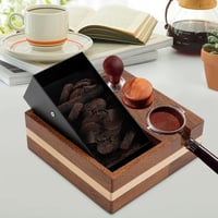 صندوق الاسبربسو الأنيق متعدد الاسخدامات | خشب الجو...