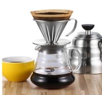 قمع تقطير V60 استيل