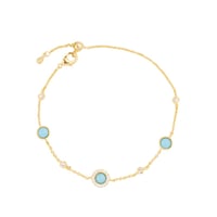 لون ذهبي مزين باللون الأزرق الفاتح