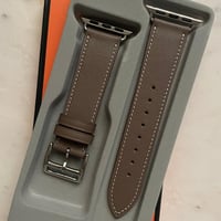 سوار جلد رمادي فاتح - Single Tour Strap Light Gray