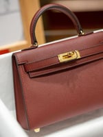 Kelly Bags Marron - حقيبة كايلي احمر غامق