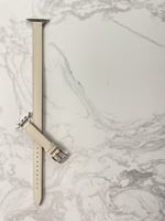 سوار جلد دبل كريمي - Double Tour Creme