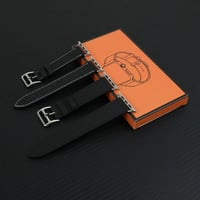 سوار جلد أسود - Single Tour Strap Double Black
