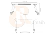 طاولة لابتوب - لون ازرق Laptop Table