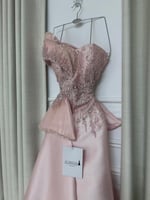 فستان سهره ميكادو كلفه تطريز